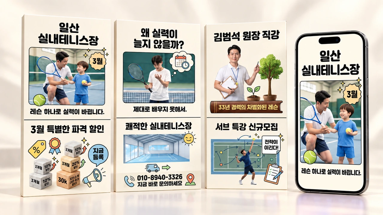 김범석 테니스 코칭스쿨_SNS 프로젝트 이미지 모음